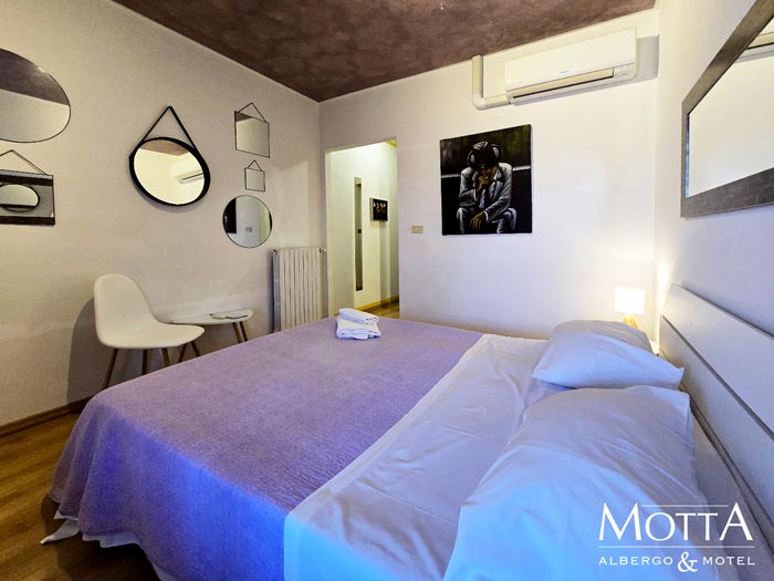 Albergo Asti: Camera Matrimoniale 102 - Quadro