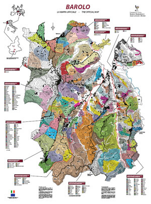 Mappa del Barolo