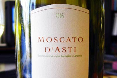 Piemontese: Moscato d'Asti