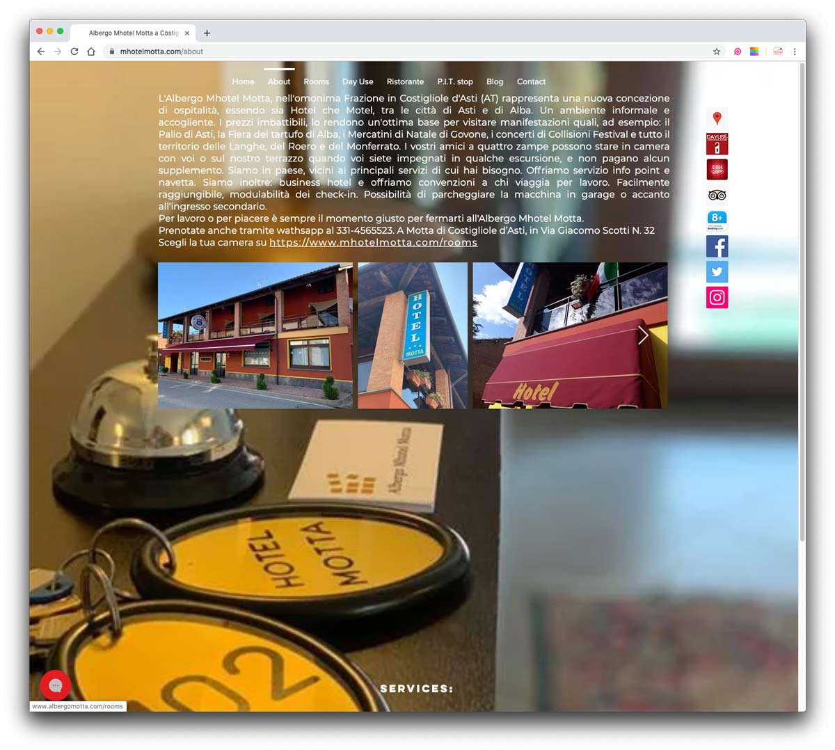 Realizzazione Sito Web Hotel Asti Web Agency Milano 03